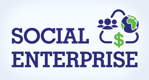 Social Enterprise graphic = people planet profit